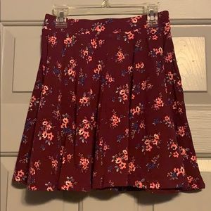 Floral Skater Skirt